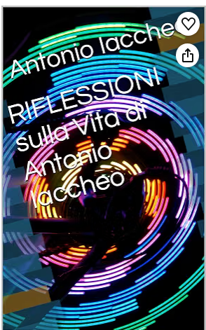 Copertina del libro Riflessioni sulla Vita di Antonio Iaccheo